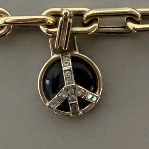 Mini Peace Pendant Charm